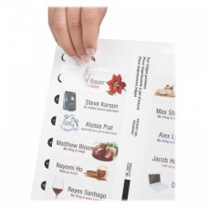 Reusable Name Badge Insert Sheet Reusable Name Badge Insert Sheet